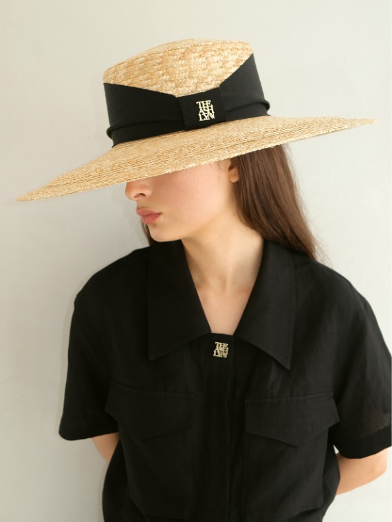 LARGE SUMMER STRAW HAT (3 COLORS)
